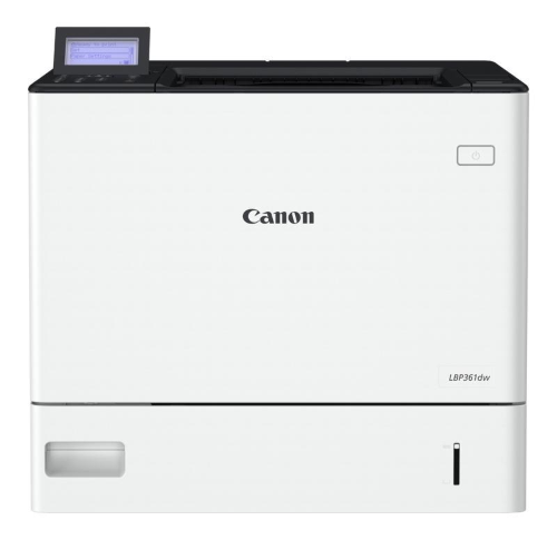 Canon i-SENSYS LBP361dw - Stampante - B/N - laser - A4 (210 x 297 mm), Legal (216 x 356 mm) (originale) - A4/Legal (supporti) - fino a 61 ppm (stampa) - 550 fogli - USB 2.0, LAN, Wi-Fi(n)